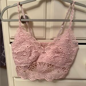 Scalloped Lace Bralette